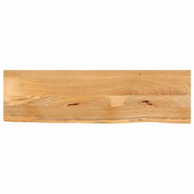 Tablero de mesa borde natural madera maciza mango 120x20x2,5 cm de , Tableros para mesas - Ref: Foro24-370422, Precio: 46,38 ...