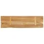 Solid mango wood table top with natural edge, 120x30x2.5 cm. by , Table tops - Ref: Foro24-370434, Price: 80,08 €, Discount: %