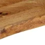 Solid mango wood table top with natural edge, 120x30x2.5 cm. by , Table tops - Ref: Foro24-370434, Price: 80,08 €, Discount: %