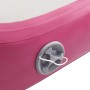 Esterilla inflable de gimnasia con bomba PVC rosa 500x100x20 cm de vidaXL, Esteras para pilates y yoga - Ref: Foro24-92682, P...
