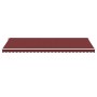 Toldo retráctil automático burdeos 600x300 cm de , Toldos - Ref: Foro24-3310198, Precio: 487,46 €, Descuento: %