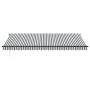 Toldo retráctil automático luz LED antracita y blanco 500x300cm de , Toldos - Ref: Foro24-3310241, Precio: 540,74 €, Descuent...