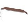 Toldo retráctil automático marrón 500x300 cm de , Toldos - Ref: Foro24-3310215, Precio: 515,61 €, Descuento: %