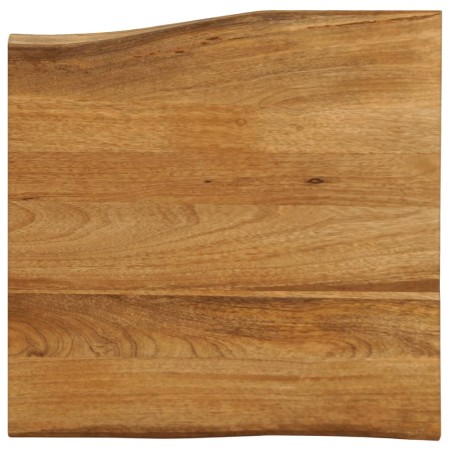 Tablero de mesa borde natural madera maciza mango 80x80x2,5 cm de , Tableros para mesas - Ref: Foro24-370770, Precio: 121,17 ...