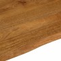 Tablero de mesa borde natural madera maciza mango 100x80x2,5 cm de , Tableros para mesas - Ref: Foro24-370772, Precio: 98,32 ...