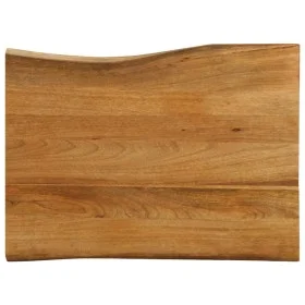 Massivholz-Tischplatte mit natürlicher Kante aus Mangoholz 70x60x3,8 cm. von , Tischplatten - Ref: Foro24-370787, Preis: 89,7...