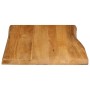 Tablero de mesa borde natural madera maciza mango 70x60x3,8 cm de , Tableros para mesas - Ref: Foro24-370787, Precio: 78,40 €...