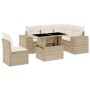 Juego de sofás jardín con cojines 6 pzas ratán sintético beige de , Conjuntos de jardín - Ref: Foro24-3269168, Precio: 464,97...