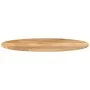 Tablero de mesa ovalado madera maciza de mango 80x40x3,8 cm de , Tableros para mesas - Ref: Foro24-370848, Precio: 47,24 €, D...