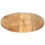 Tablero de mesa ovalado madera maciza de mango 80x40x3,8 cm de , Tableros para mesas - Ref: Foro24-370848, Precio: 47,24 €, D...
