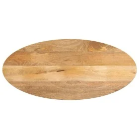 Solid mango wood oval table top 140x50x3.8 cm by , Table tops - Ref: Foro24-370855, Price: 92,77 €, Discount: %