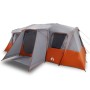 Tienda de campaña familiar túnel 16 personas impermeable gris de , Tiendas de campaña - Ref: Foro24-94709, Precio: 348,75 €, ...