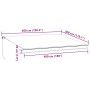 Toldo retráctil manual con luces LED burdeos 500x300 cm de , Toldos - Ref: Foro24-3214978, Precio: 447,83 €, Descuento: %