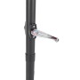 Sombrilla jardín con luces LED poste acero taupe 225x225x212cm de , Sombrillas - Ref: Foro24-4005069, Precio: 94,42 €, Descue...
