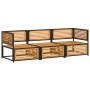 Set de sofás de jardín con cojines 3 pzas madera maciza acacia de , Conjuntos de jardín - Ref: Foro24-3214888, Precio: 427,21...