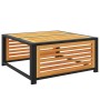 Set sofás de jardín con cojines 4 pzas madera maciza de acacia de , Conjuntos de jardín - Ref: Foro24-3214906, Precio: 448,86...