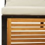 Set sofás de jardín con cojines 4 pzas madera maciza de acacia de , Conjuntos de jardín - Ref: Foro24-3214906, Precio: 448,86...