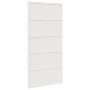 Puerta de granero madera maciza pino blanca 100x208 cm de , Puertas - Ref: Foro24-850639, Precio: 155,58 €, Descuento: %