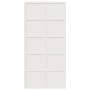 Puerta de granero madera maciza pino blanca 100x208 cm de , Puertas - Ref: Foro24-850639, Precio: 155,58 €, Descuento: %