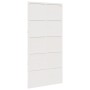 Puerta de granero madera maciza pino blanca 100x208 cm de , Puertas - Ref: Foro24-850639, Precio: 155,58 €, Descuento: %