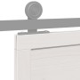 Puerta de granero madera maciza pino blanca 100x208 cm de , Puertas - Ref: Foro24-850639, Precio: 155,58 €, Descuento: %