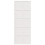 Puerta de granero madera maciza pino blanca 80x208 cm de , Puertas - Ref: Foro24-850645, Precio: 129,35 €, Descuento: %