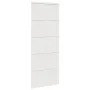 Puerta de granero madera maciza pino blanca 80x208 cm de , Puertas - Ref: Foro24-850645, Precio: 115,82 €, Descuento: %