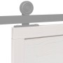 Puerta de granero madera maciza pino blanca 80x208 cm de , Puertas - Ref: Foro24-850645, Precio: 129,35 €, Descuento: %