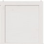 Puerta de granero madera maciza pino blanca 80x208 cm de , Puertas - Ref: Foro24-850645, Precio: 129,35 €, Descuento: %