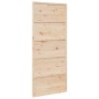 Puerta de granero madera maciza de pino 90x208 cm de , Puertas - Ref: Foro24-850632, Precio: 112,12 €, Descuento: %