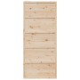 Puerta de granero madera maciza de pino 90x208 cm de , Puertas - Ref: Foro24-850632, Precio: 112,12 €, Descuento: %
