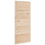 Puerta de granero madera maciza de pino 90x208 cm de , Puertas - Ref: Foro24-850632, Precio: 112,12 €, Descuento: %