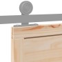 Puerta de granero madera maciza de pino 90x208 cm de , Puertas - Ref: Foro24-850632, Precio: 112,12 €, Descuento: %