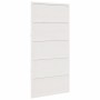 Puerta de granero madera maciza pino blanca 100x208 cm de , Puertas - Ref: Foro24-850630, Precio: 145,04 €, Descuento: %