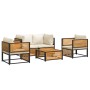 Set de sofás de jardín con cojines 5 pzas madera maciza acacia de , Conjuntos de jardín - Ref: Foro24-3214919, Precio: 675,66...