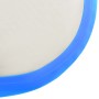 Esterilla inflable de gimnasia con bomba PVC azul 300x100x15 cm de vidaXL, Esteras para pilates y yoga - Ref: Foro24-92659, P...