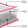 Esterilla inflable de gimnasia con bomba PVC rosa 400x100x20 cm de vidaXL, Esteras para pilates y yoga - Ref: Foro24-92679, P...