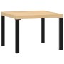 Mesa de jardín acero recubrimiento en polvo negro 55x55x39,5 cm de , Mesas de jardín - Ref: Foro24-4008568, Precio: 52,13 €, ...