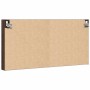 Vitrina de madera de ingeniería marrón roble 100x8,5x50 cm de , Estantes y estanterías - Ref: Foro24-847953, Precio: 41,68 €,...