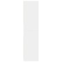 Armario de madera de ingeniería blanco 80x50x200 cm de , Armarios roperos - Ref: Foro24-3307693, Precio: 170,15 €, Descuento: %
