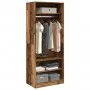 Armario de madera de ingeniería madera envejecida 80x50x200 cm de , Armarios roperos - Ref: Foro24-3307700, Precio: 181,67 €,...