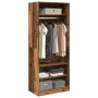 Armario de madera de ingeniería madera envejecida 80x50x200 cm de , Armarios roperos - Ref: Foro24-3307700, Precio: 184,16 €,...