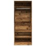Armario de madera de ingeniería madera envejecida 80x50x200 cm de , Armarios roperos - Ref: Foro24-3307700, Precio: 184,16 €,...