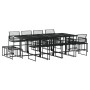 Set de comedor de jardín 13 pzas ratán sintético negro de , Conjuntos de jardín - Ref: Foro24-3295055, Precio: 714,25 €, Desc...