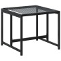 Set de comedor de jardín 13 pzas ratán sintético negro de , Conjuntos de jardín - Ref: Foro24-3295055, Precio: 714,25 €, Desc...