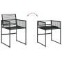 Set de comedor de jardín 17 pzas ratán sintético negro de , Conjuntos de jardín - Ref: Foro24-3295057, Precio: 985,57 €, Desc...