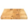 Tablero de mesa borde natural madera maciza mango 50x30x3,8 cm de , Tableros para mesas - Ref: Foro24-370379, Precio: 30,07 €...