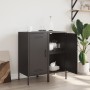 Aparador de acero laminado en frío negro 2 piezas 36x39x79 cm de , Aparadores - Ref: Foro24-843013, Precio: 121,94 €, Descuen...