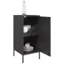 Aparador de acero laminado en frío negro 2 piezas 36x39x79 cm de , Aparadores - Ref: Foro24-843013, Precio: 120,56 €, Descuen...