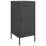 Aparador de acero laminado en frío negro 2 piezas 36x39x79 cm de , Aparadores - Ref: Foro24-843013, Precio: 121,94 €, Descuen...